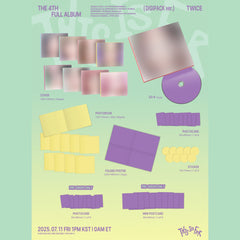 [PRE-ORDER] TWICE - 4th Full Album - THIS IS FOR - Digipack Version